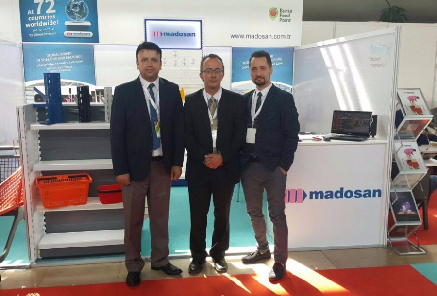 Madosan's stand at 4th Bursa International Food Congress