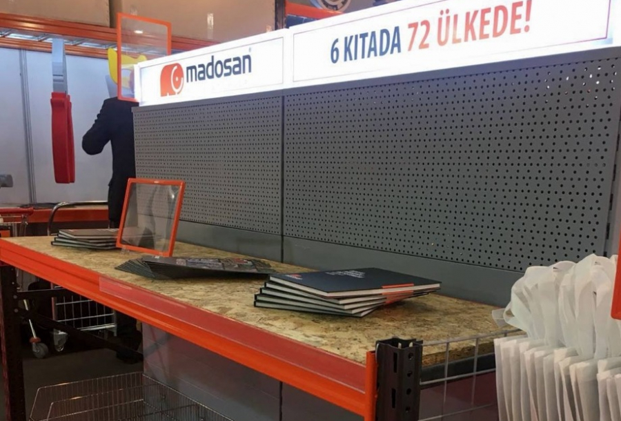 Madosan's Stand at Istanbul Hardware Fair
