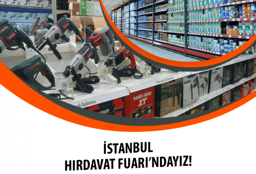 Madosan's exhibition stand at Istanbul Hardware Fair