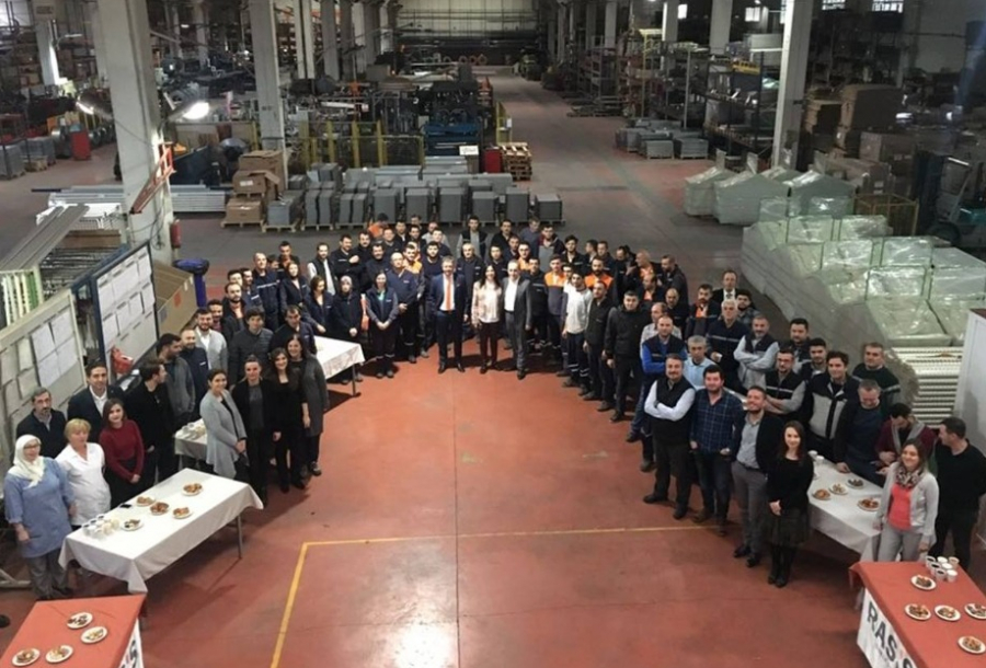 Madosan team celebrating the New Year 2018